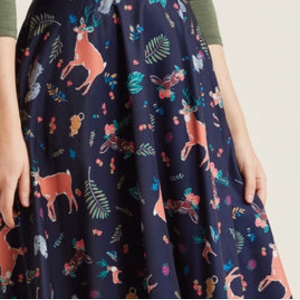 ModCloth woodland creature skirt